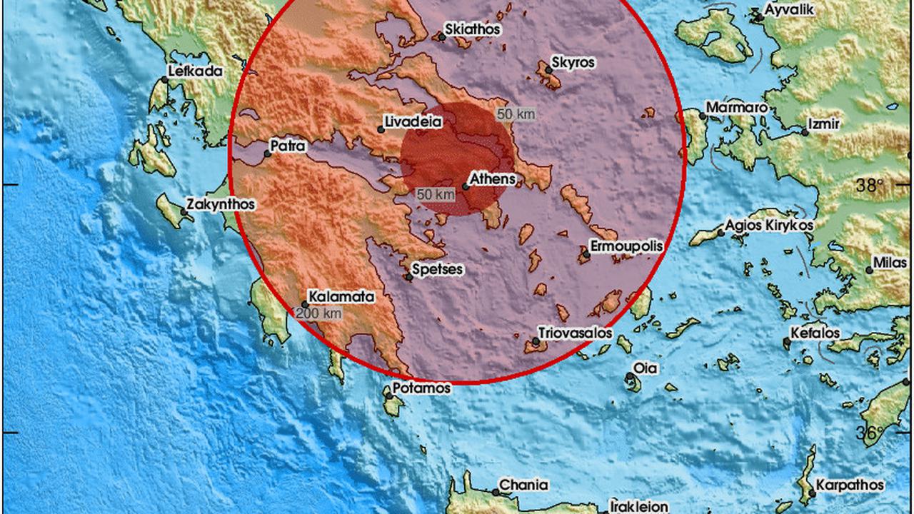 Magnitude 5.2 Earthquake Strikes Off Athens, New Details Revealed