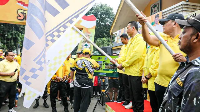 Jalan sehat Golkar