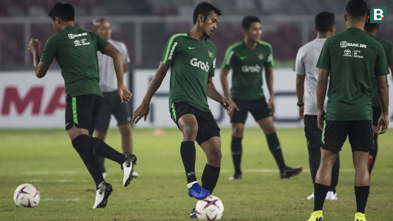 Latihan Timnas Indonesia
