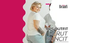 Catat! Tips Berpakaian Untuk Menutupi Perut Buncit