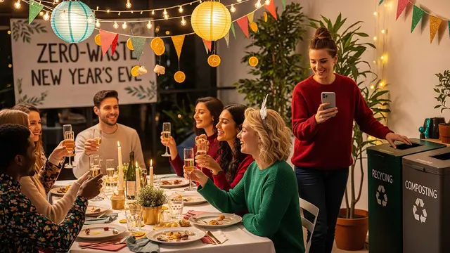Zero-Waste New Year's Eve