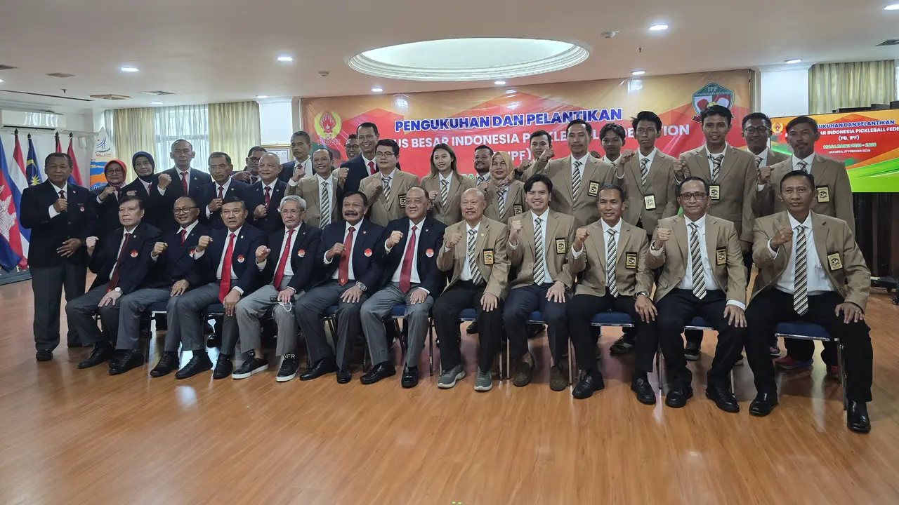 Pelantikan Pengurus Besar Indonesia Pickleball Federation (PB IPF) periode 2022-2026