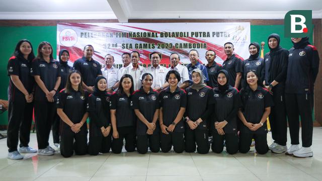 Pelepasan Timnas Voli Indonesia untuk SEA Games 2023 Kambojo