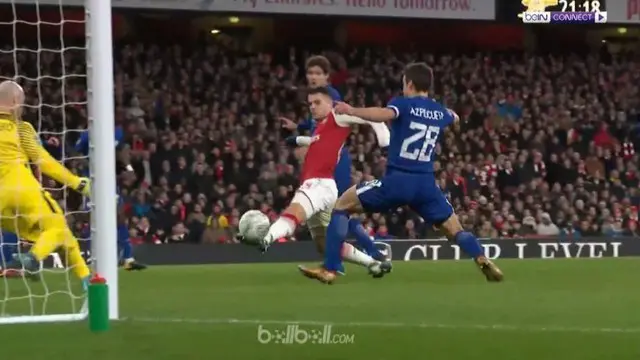 Arsenal 2-1 Chelsea | Piala EFL | Highlight Pertandingan dan Gol-gol