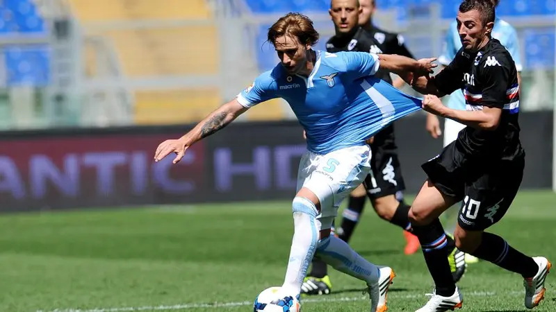 Gelandang Lazio Lucas Biglia