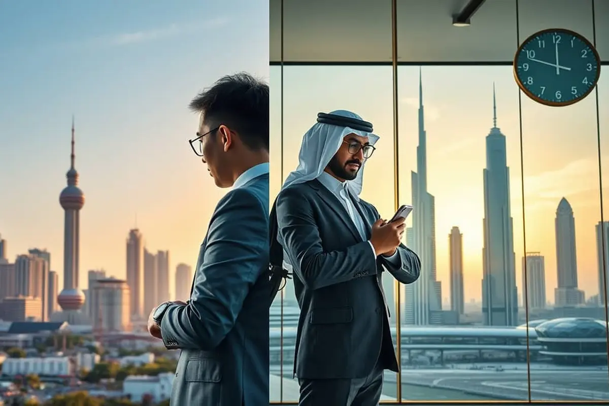 perbedaan waktu indonesia dan qatar