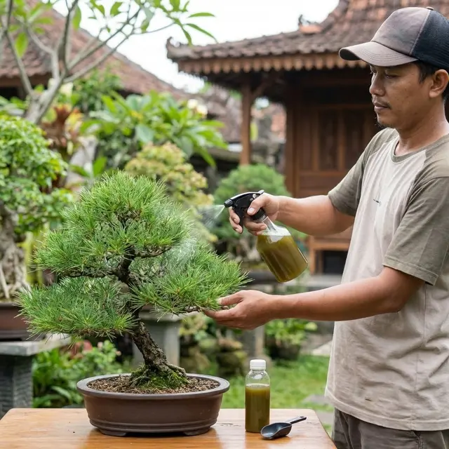 Cara Merawat Bonsai Cemara