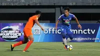 Duel Borneo FC vs PSIS di Piala Gubernur Kaltim II di Stadion Segiri, Samarinda (27/2/2018). (Bola.com/Ronald Seger Prabowo)
