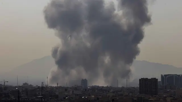 Israel Serang Iran, Dua Ledakan Terdengar di Ibu Kota Teheran