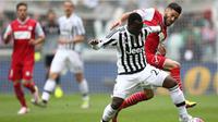 Gelandang Juventus asal Ghana, Kwadwo Asamoah. (AFP/Marco Bertorello)