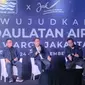 Direktur Teknik Perumda PAM Jaya Untung Suryadi mengatakan kondisi pipa di Jakarta sepanjang 12 ribu kilometer (km) yang tertanam sejak 1992 itu saat ini mempunyai tingkat kebocoran sebesar 46 persen.(Foto:Liputan6/Winda Nelfira)