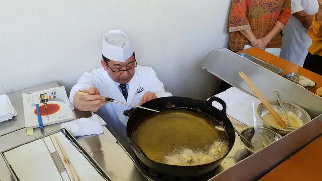 Sensasi Mencicipi Gorengan dari Jepang Langsung dari Chefnya