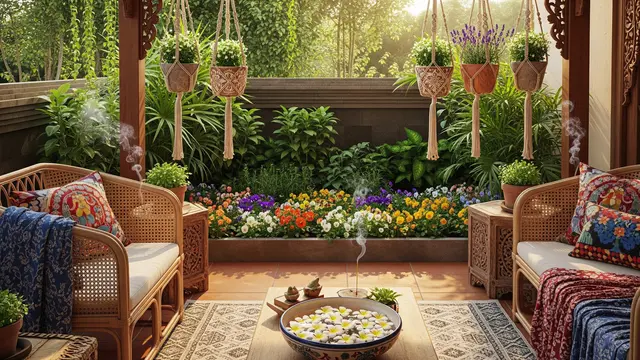 Desain Kebun Gantung Sederhana Khusus Cuaca Panas