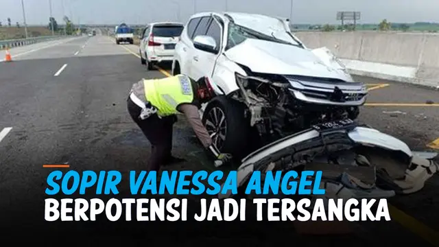 VIDEO: Polisi Sebut Sopir Vanessa Angel Bisa Berpotensi Jadi Tersangka