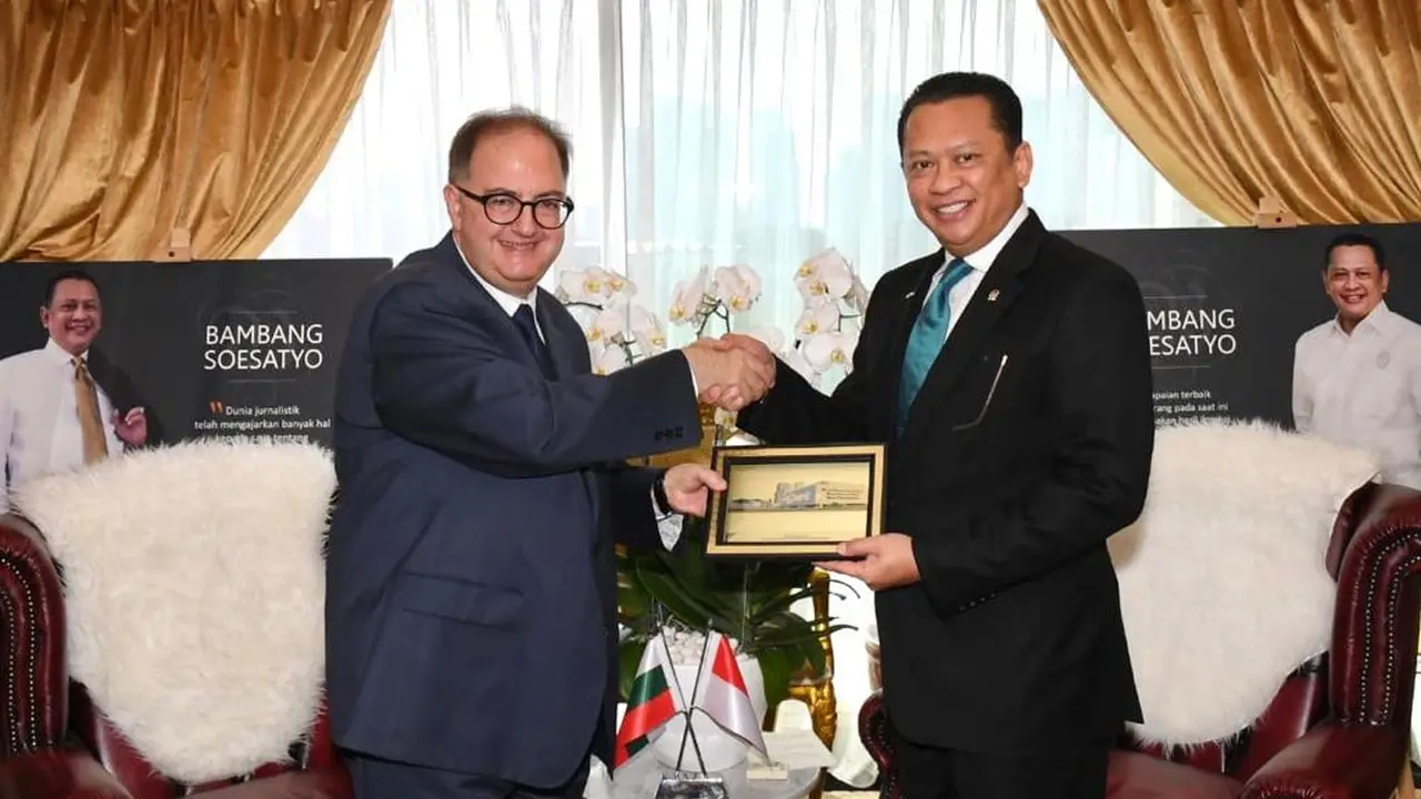 Ketua MPR RI Dorong Iklim Bisnis Friendly Saat Menerima Duta Besar Bulgaria