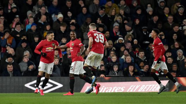 Manchester United Tekuk Derby County 3-0