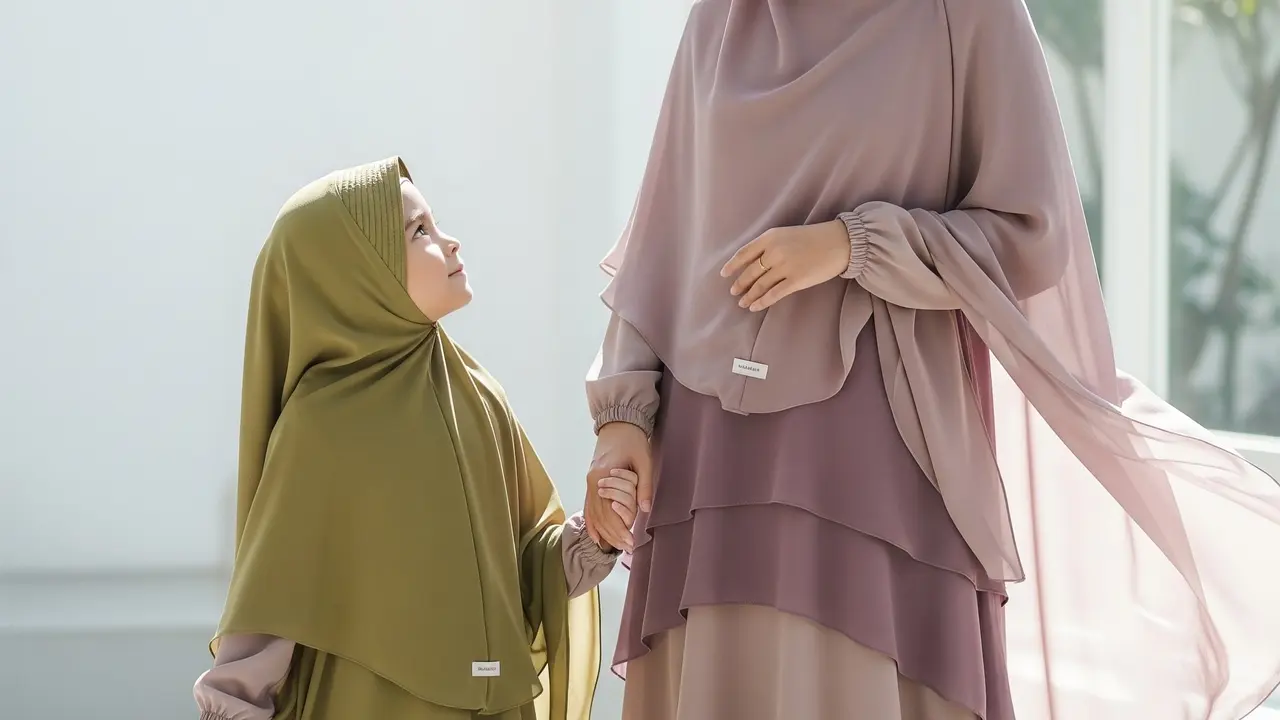 Inspirasi Model Gamis Syar'i Paling Nyaman di 2025