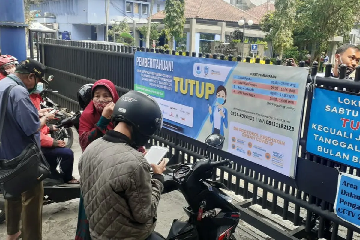 PDAM Kota Bogor Tutup
