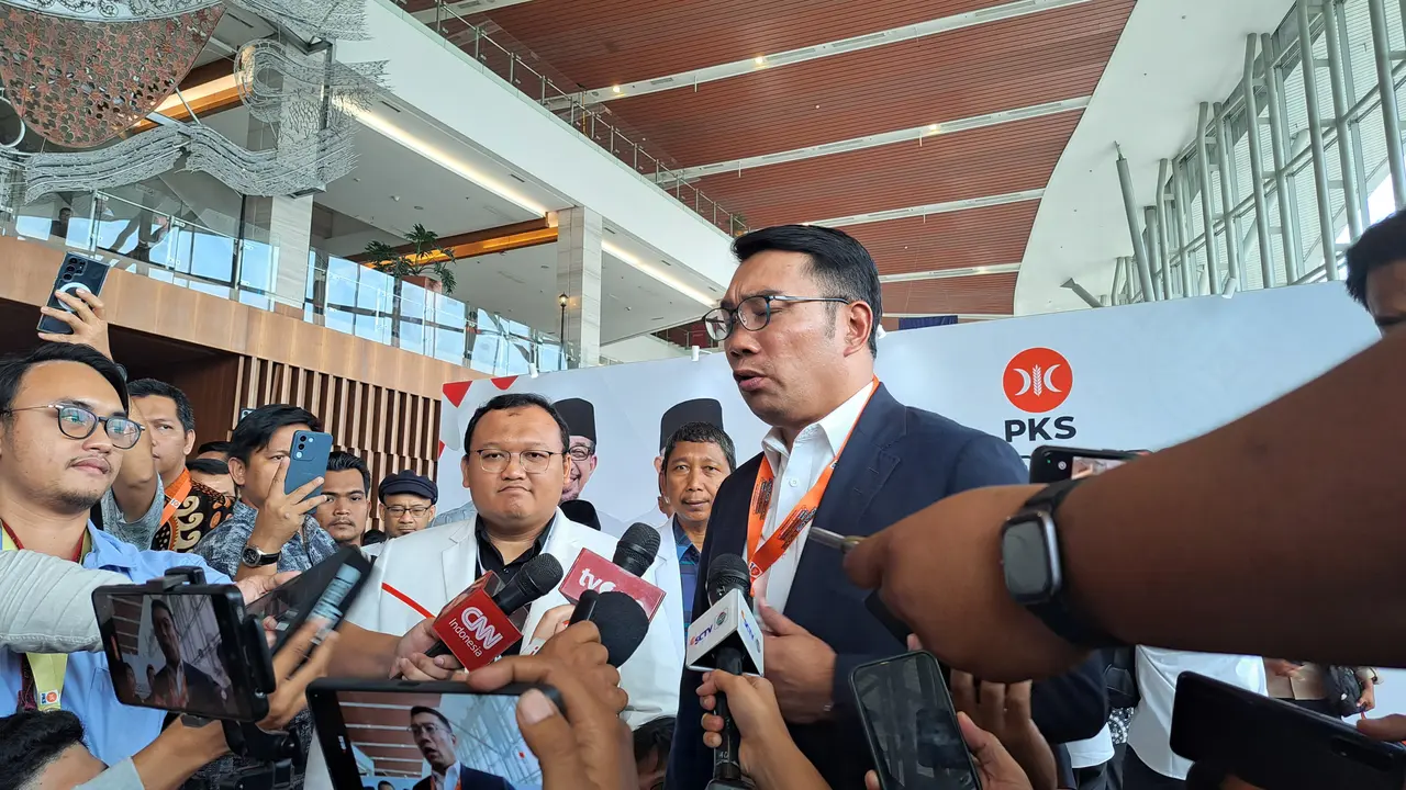 Ridwan Kamil Hadiri Konsolidasi Nasional PKS di ICE BSD Tangerang