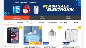 Cara Dapat iPhone Rp 1.000 di Shopee Flash Sale