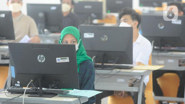 Begini Suasana UTBK-SNBT 2023 di Universitas Veteran Depok