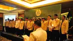 Pelantikan Pengurus Pusat Pemuda Muhamadiyah periode 2014-2018 di Jakarta, Selasa (23/12/2014). (Liputan6.com/Johan Tallo)