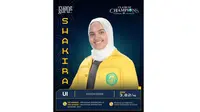 Shakira Almira, Peserta Clash of Champion yang Viral Tulis 13 Jurnal Scopus (Sumber: Instagram/shakiraamirah)