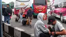 Mereka memilih mudik lebih dulu agar tidak terjebak macet. (Liputan6.com/Angga Yuniar)