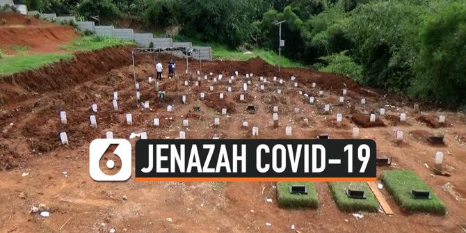 VIDEO: TPU Jombang Memakamkan 102 Jenazah Covid-19