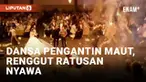 Pesta pernikahan di Irak berujung malapetaka. Lebih dari 100 orang tewas terbakar akibat kembang api yang memicu kebakaran hebat saat kedua mempelai berdansa.