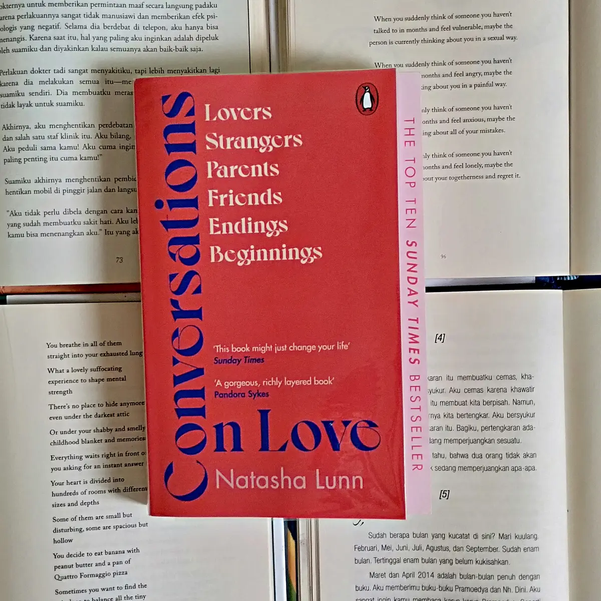 Conversations on Love: Lovers, Strangers, Parents, Friends, Endings,  Beginnings by Natasha Lunn, Hardcover
