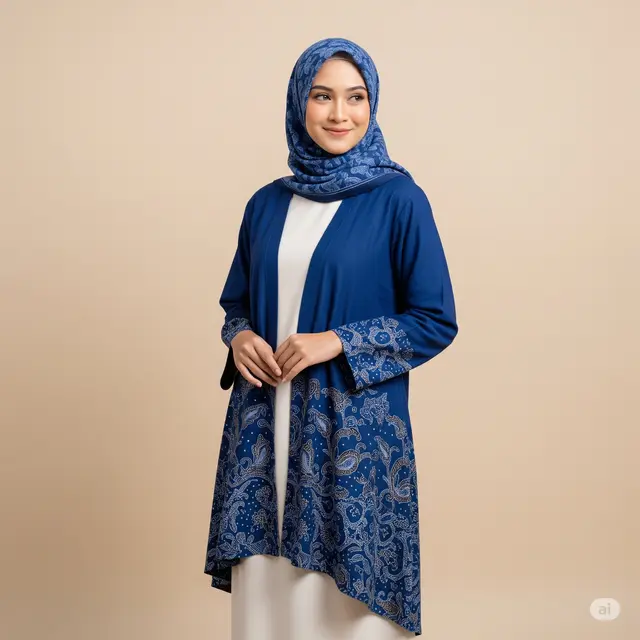 Inspirasi Baju Batik Muslimah Modern untuk Tampil Stylish dan Syari