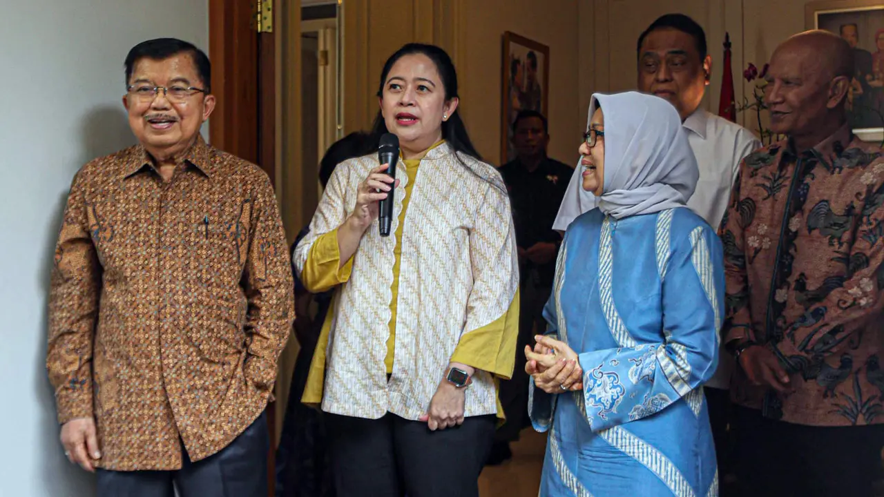 Pertemuan Jusuf Kalla dan Puan Maharani