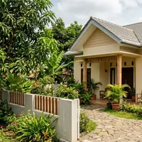Cat Rumah Anti Panas Krem Pesisir (Coastal Cream)(Foto:AI)