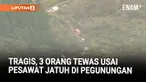 Sebuah pesawat kecil jatuh di kawasan pegunungan Yame, Prefektur Fukuoka, Jepang, dan menewaskan tiga orang di dalamnya. Kontak dengan pesawat hilang setelah pilot mengirim sinyal darurat tak lama setelah lepas landas dari Bandara Kyushu-Saga. Tim pe...