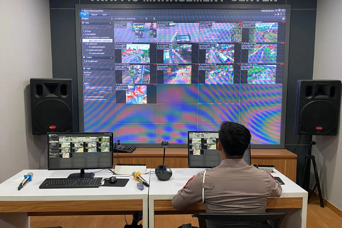TMC Polres Kebumen. (Foto: Liputan6.com/Humas Polres Kebumen)