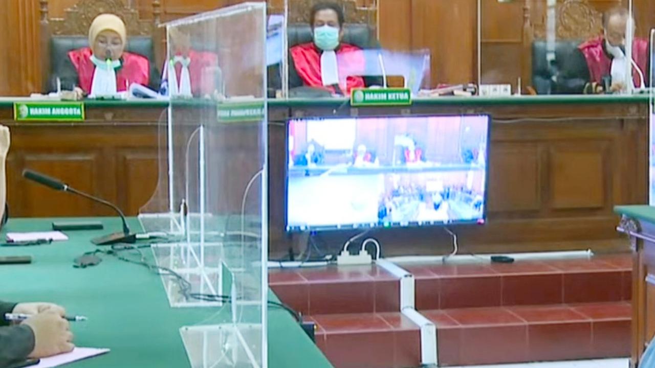 Sidang putusan anak kiai Jombang MSAT di PN Surabaya. (Dian Kurniawan/Liputan6.com).