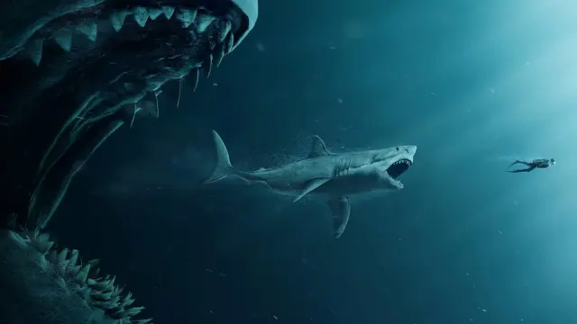 Ilustrasi megalodon (Wikimedia Commons)