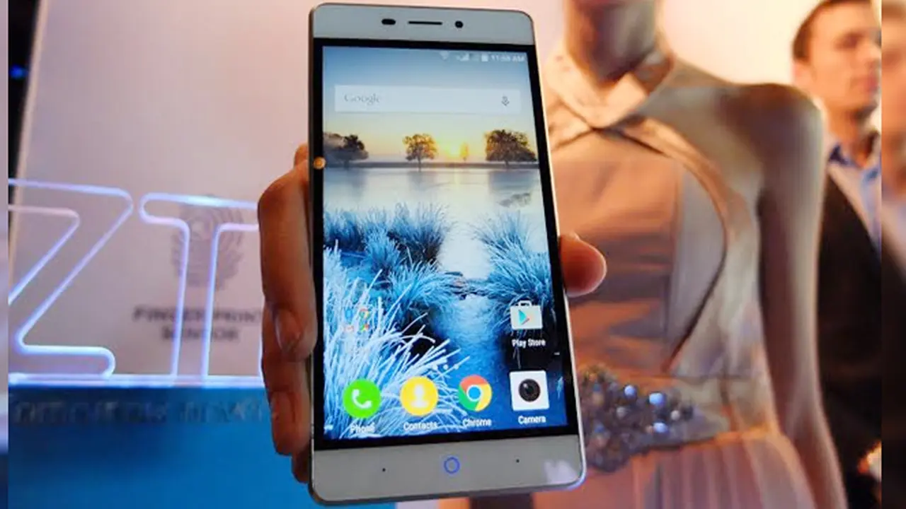 ZTE Blade A711, Smartphone Fingerprint Bodi Metal Rp 2 Jutaan