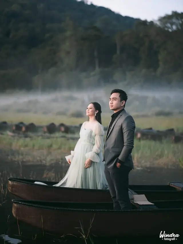 8 Potret Prewedding Lutfi Agizal dan Kekasih di Bali, Tampil Mesra
