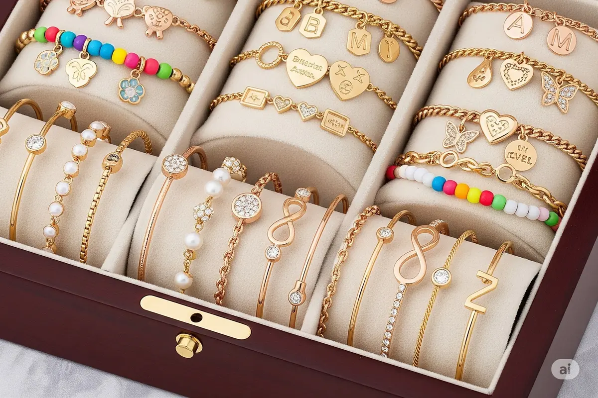 Model Gelang Emas Lucu Terbaru 2025
