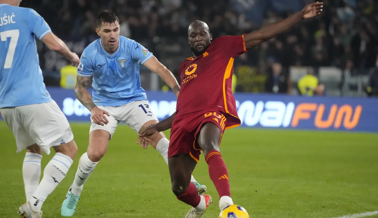 Duel Panas Lazio vs AS Roma di Derby Della Capitale Berakhir Imbang