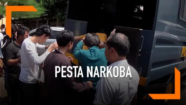 VIDEO: Puluhan Muda Mudi Pesta Sabu di Vila Puncak