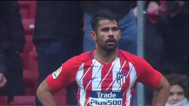 VIDEO: Setelah Cetak Gol, Diego Costa Terima Kartu Merah