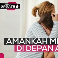 Fimela Mom - Amankah Menangis di Depan Anak?