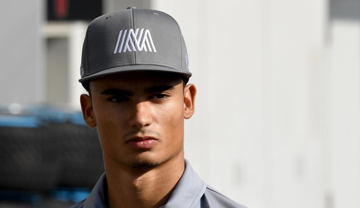 Pascal Wehrlein yang saat ini masih menjadi pebalap Manor Racing menjadi pesaing utama Rio Haryanto tidak hanya memperebutkan kursi pebalap Manor Racing tapi juga Sauber musim depan. (AFP/Toshifumi Kitamura)