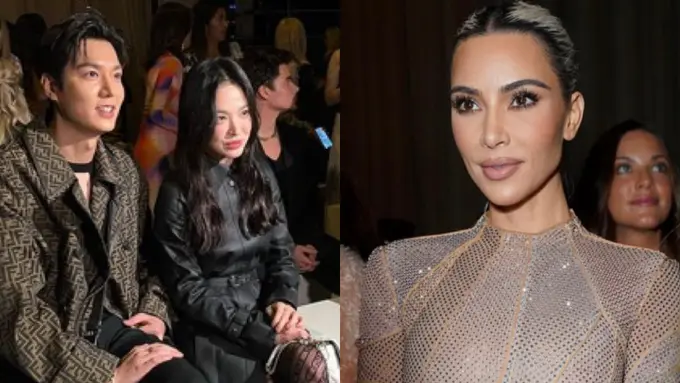 Song Hye Kyo dan Lee Min Ho Hingga  Kim Kardashian Tampil Bersama di Fendi New York Fashion Week 