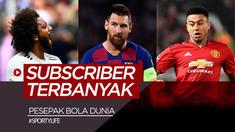 Berita video deretan pesepak bola dunia dengan subscribers terbanyak di Youtube. Siapakah yang terbanyak?