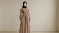 Ini Trik Memakai Gamis dengan Ikat Pinggang agar Lebih Memukau, Cara Tampil Anggun Maksimal