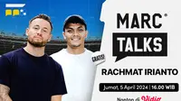 Marc Talks Episode 4: Rachmat Irianto. (Sumber: Dok. Vidio.com)